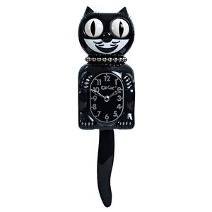 Retro Black Lady Kitchen Edition Kit-Cat Klock clock